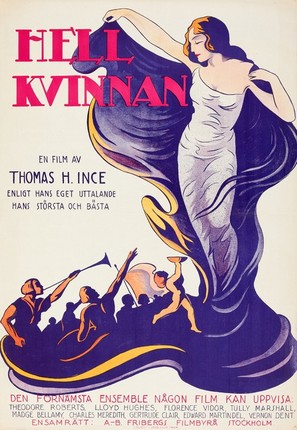 Hail the Woman - Swedish Movie Poster (thumbnail)