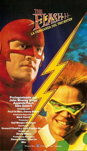 The Flash - Argentinian VHS movie cover (thumbnail)