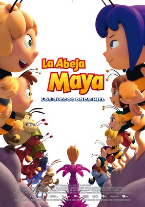 Maya the Bee: The Honey Games - Spanish Movie Poster (thumbnail)