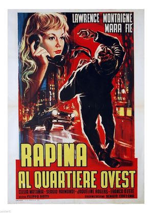 Rapina al quartiere Ovest - Italian Movie Poster (thumbnail)