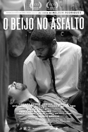 O Beijo no Asfalto - Brazilian Movie Poster (thumbnail)