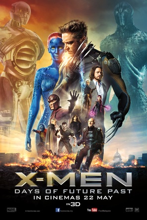X-Men: Days of Future Past - Malaysian Movie Poster (thumbnail)