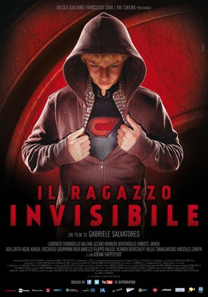 Il ragazzo invisibile - Italian Movie Poster (thumbnail)