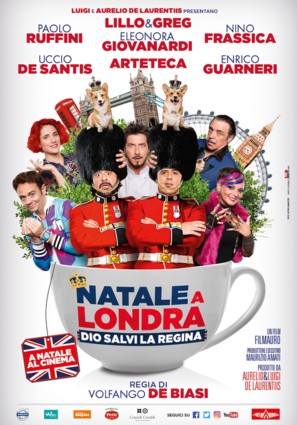 Natale a Londra: Dio Salvi la Regina - Italian Movie Poster (thumbnail)