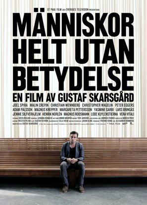 M&auml;nniskor helt utan betydelse - Swedish Movie Poster (thumbnail)