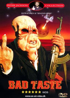 Bad Taste - Danish DVD movie cover (thumbnail)