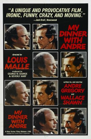 My Dinner with Andre - Theatrical movie poster (thumbnail)