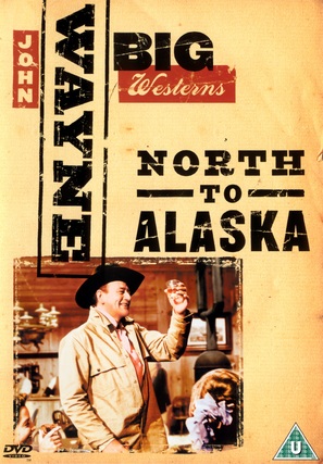 North to Alaska - British DVD movie cover (thumbnail)