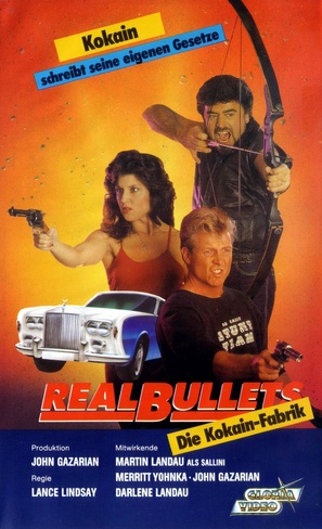 Real Bullets - German VHS movie cover (thumbnail)