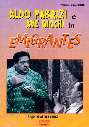 Emigrantes - Italian DVD movie cover (thumbnail)