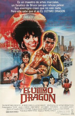 The Last Dragon - Mexican Movie Poster (thumbnail)