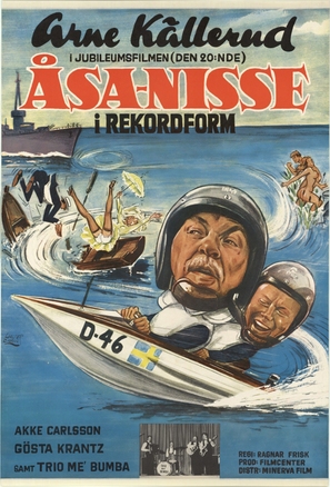 &Aring;sa-Nisse i rekordform - Swedish Movie Poster (thumbnail)