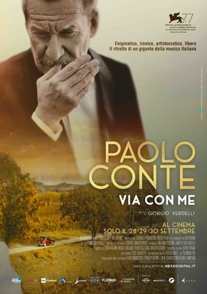 Paolo Conte, Via Con Me - Italian Movie Poster (thumbnail)