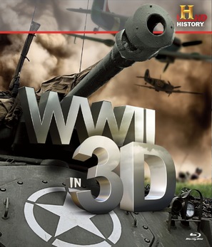 WWII in 3D - Blu-Ray movie cover (thumbnail)