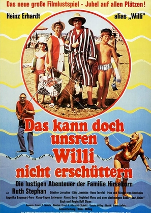 Das kann doch unsren Willi nicht ersch&uuml;ttern - German Movie Poster (thumbnail)