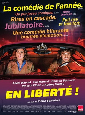 En libert&eacute; - French Movie Poster (thumbnail)