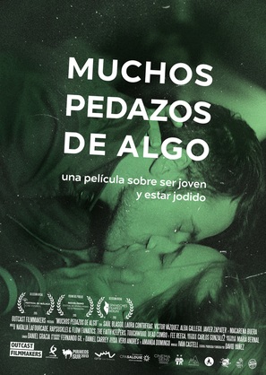 Muchos pedazos de algo - Spanish Movie Poster (thumbnail)