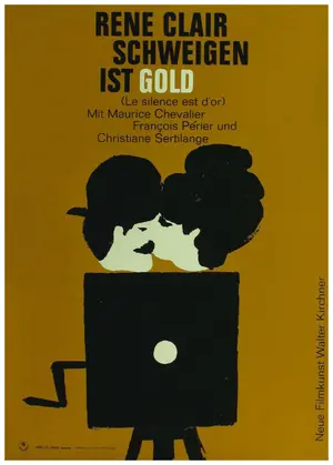 Le silence est d'or, Le Poster