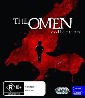 The Omen - Australian Blu-Ray movie cover (thumbnail)