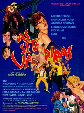 As Sete Vampiras - Brazilian Movie Poster (thumbnail)