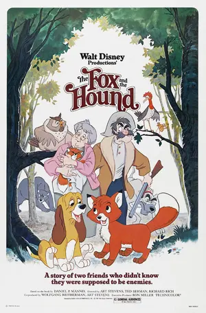 The Fox and the Hound Poster