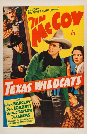 Texas Wildcats - Movie Poster (thumbnail)
