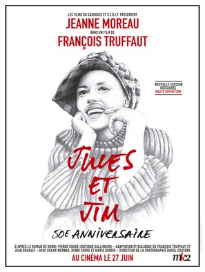 Jules Et Jim - French Re-release movie poster (thumbnail)