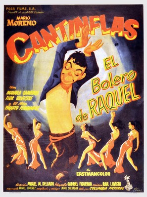 El bolero de Raquel - Mexican Movie Poster (thumbnail)