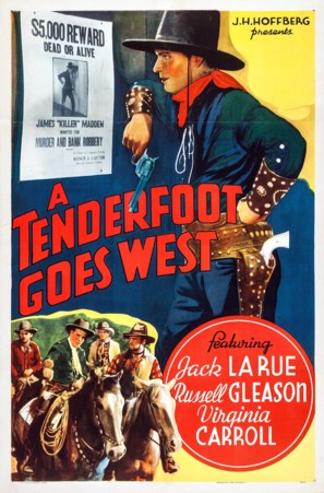 A Tenderfoot Goes West - Movie Poster (thumbnail)