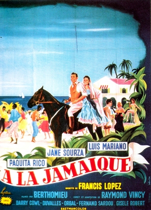 &Agrave; la Jama&iuml;que - French Movie Poster (thumbnail)