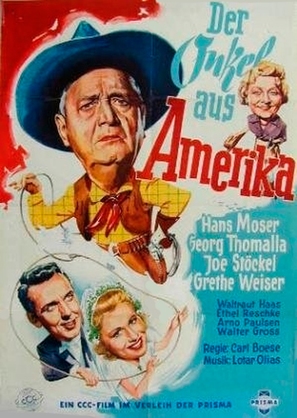 Der Onkel aus Amerika - German Movie Poster (thumbnail)