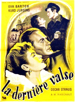 Der letzte Walzer - French Movie Poster (thumbnail)