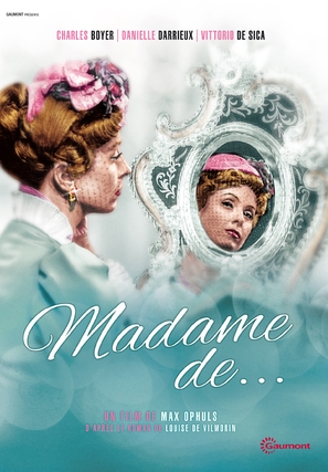 Madame de... - French DVD movie cover (thumbnail)