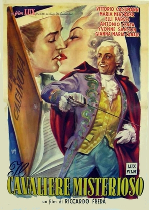 Il cavaliere misterioso - Italian Movie Poster (thumbnail)
