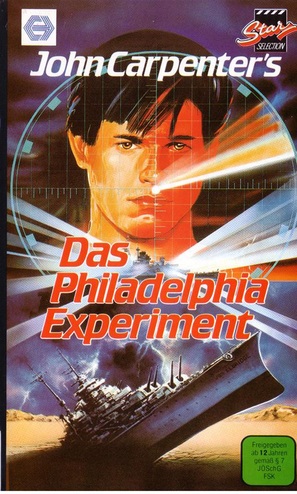 The Philadelphia Experiment - German VHS movie cover (thumbnail)