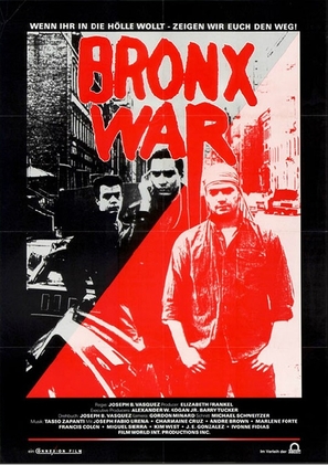 The Bronx War - German Movie Poster (thumbnail)