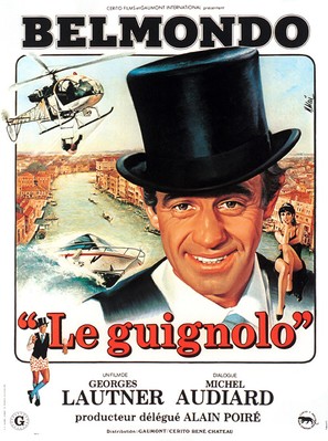 Le guignolo - French Movie Poster (thumbnail)