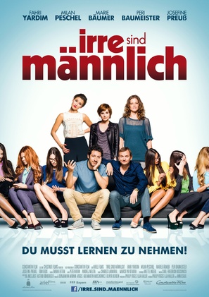 Irre sind m&auml;nnlich - German Movie Poster (thumbnail)