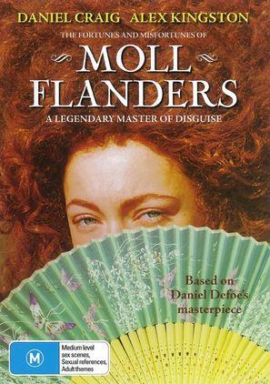 The Fortunes and Misfortunes of Moll Flanders - Australian DVD movie cover (thumbnail)