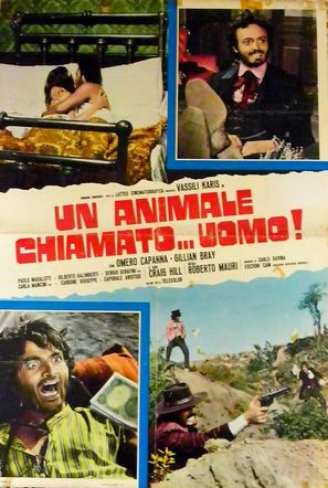 Un animale chiamato uomo - Italian Movie Poster (thumbnail)