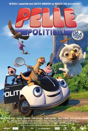 Pelle Politibil p&aring; sporet - Norwegian Movie Poster (thumbnail)