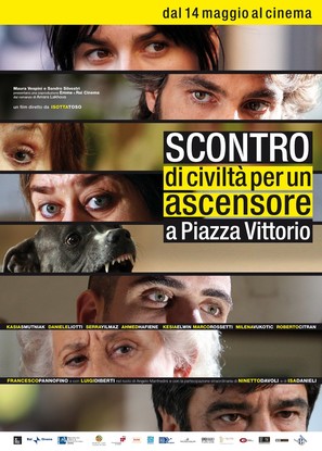 Scontro di civilt&agrave; per un ascensore a Piazza Vittorio - Italian Movie Poster (thumbnail)
