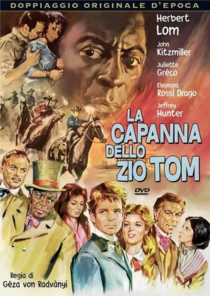 Onkel Toms H&uuml;tte - Italian DVD movie cover (thumbnail)