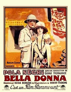 Bella Donna - Belgian Movie Poster (thumbnail)