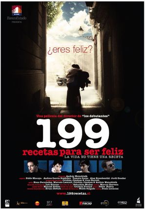 199 recetas para ser feliz - Chilean Movie Poster (thumbnail)