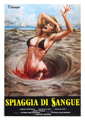 Blood Beach - Italian Movie Poster (thumbnail)