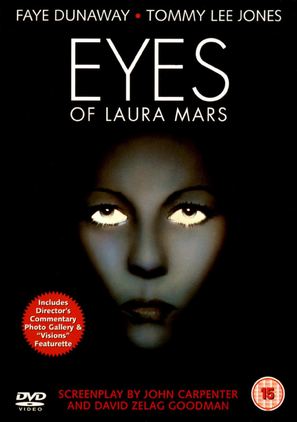 Eyes of Laura Mars - British DVD movie cover (thumbnail)