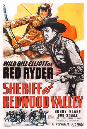 Sheriff of Redwood Valley - Movie Poster (thumbnail)