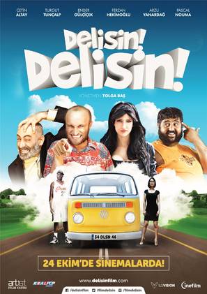 Delisin Delisin - Turkish Movie Poster (thumbnail)