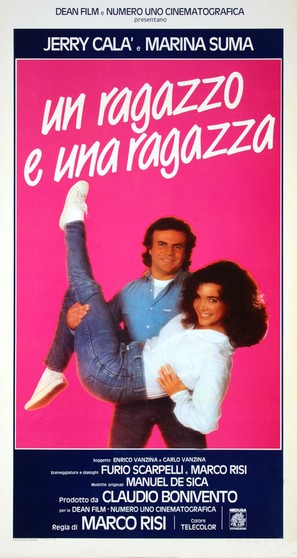 Un ragazzo e una ragazza - Italian Movie Poster (thumbnail)